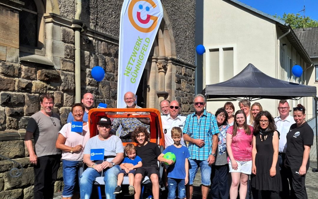 Kaffee, Tee und Rikscha beim Marktcafé in Günnigfeld